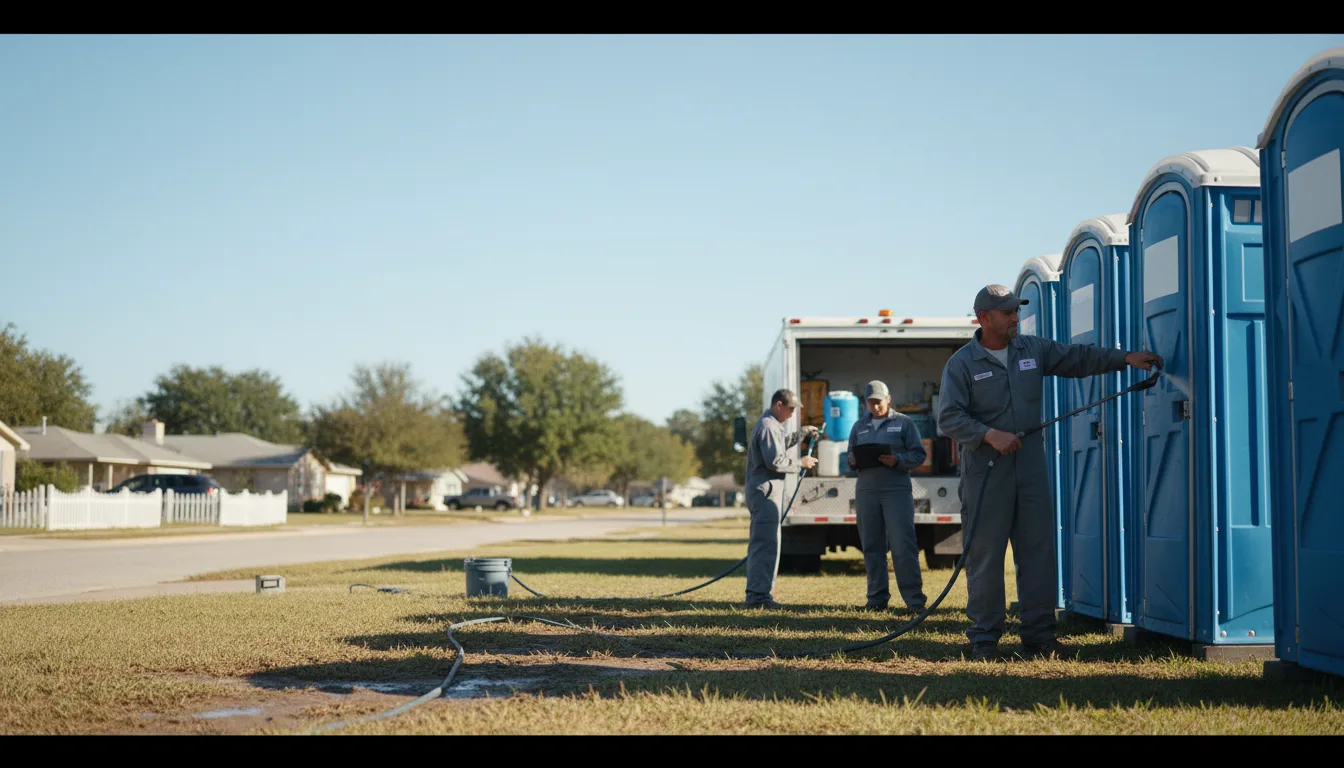 Long-Term Portable Toilet Rental in Clyde, OH near me